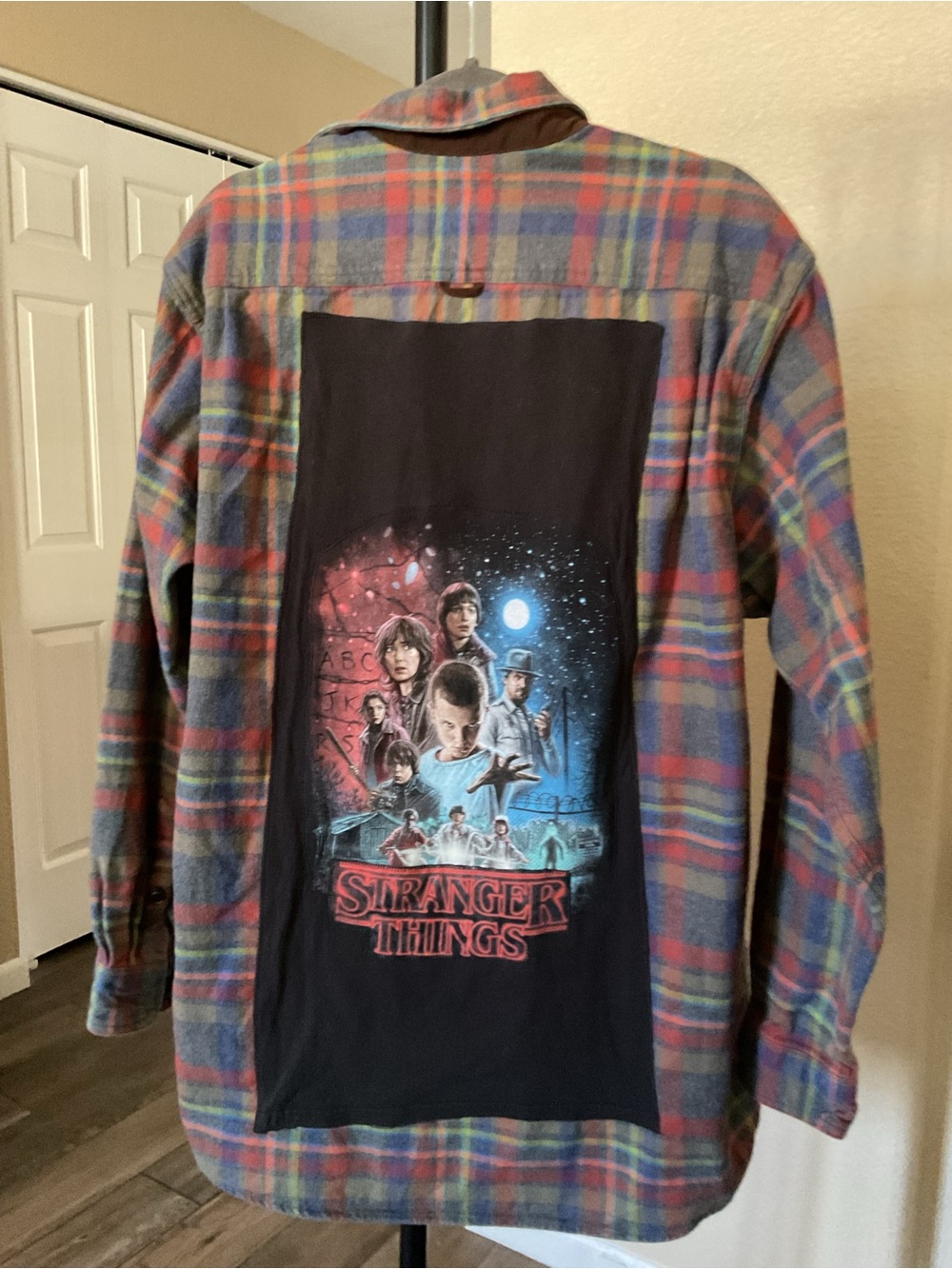 🌞✨AZThriftsoul Summer Reset Sale!⭐️🌵 Upcycled Stranger Things heavy flannel